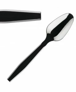 Flash Sale 🎉 Fiesta Recyclable Heavy Duty Plastic Teaspoons Black (Pack Of 100) ✔️