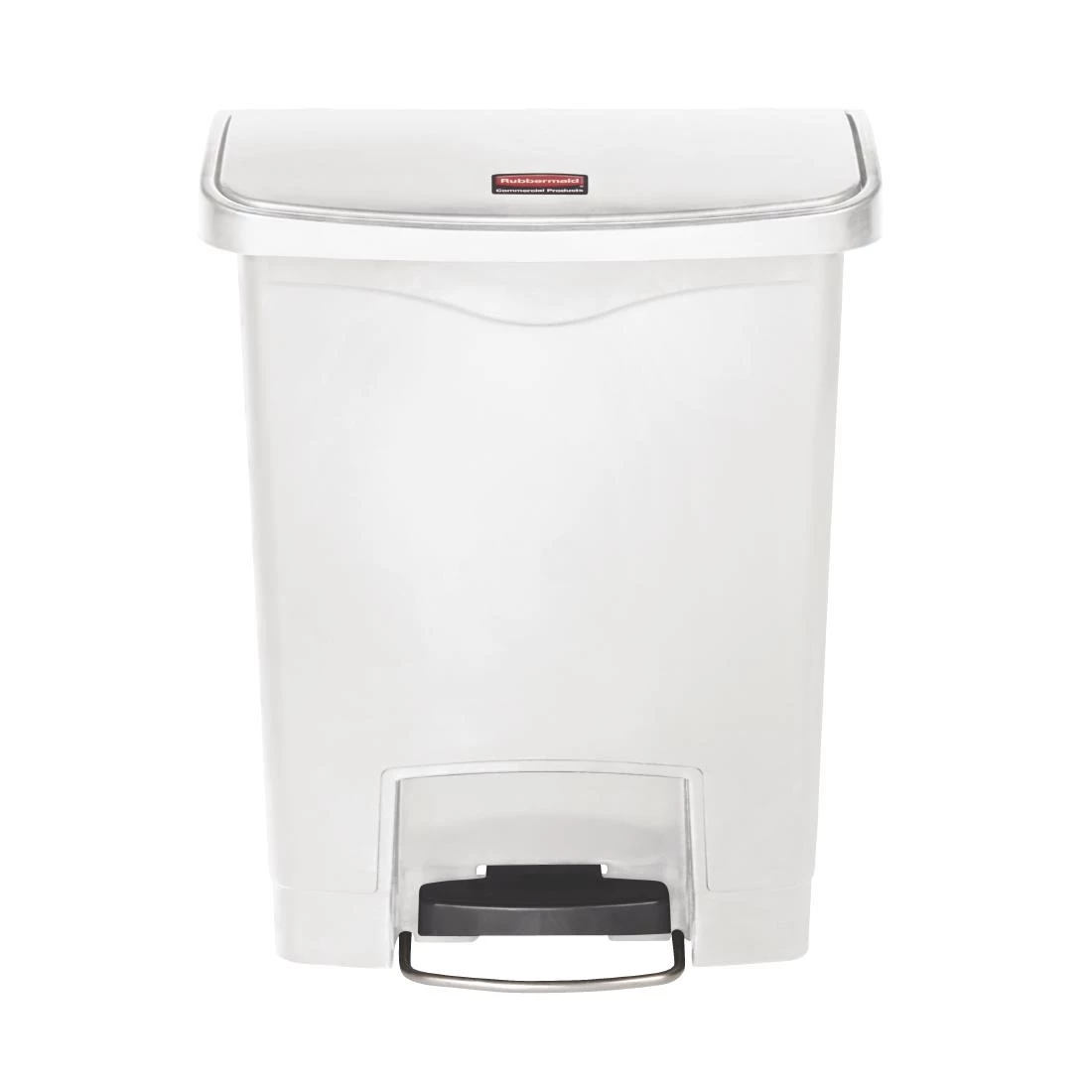 Cheap ⭐ Rubbermaid Slim Jim Step On Bin Front Pedal 30Ltr White 😀 2 Cheap ⭐ Rubbermaid Slim Jim Step On Bin Front Pedal 30Ltr White 😀 - Image 2