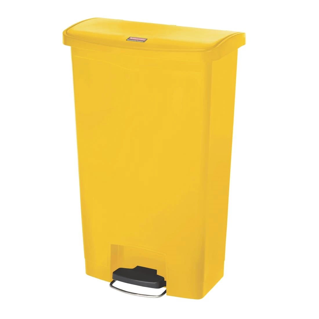 Outlet ✨ Rubbermaid Slim Jim Step On Bin Front Pedal 68Ltr Yellow 🥰 1 Outlet ✨ Rubbermaid Slim Jim Step On Bin Front Pedal 68Ltr Yellow 🥰
