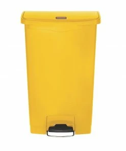 Outlet ✨ Rubbermaid Slim Jim Step On Bin Front Pedal 68Ltr Yellow 🥰 3 Outlet ✨ Rubbermaid Slim Jim Step On Bin Front Pedal 68Ltr Yellow 🥰 -Cleaning & Janitorial Supplies Shop cw589 steponfrontpedalyellow68