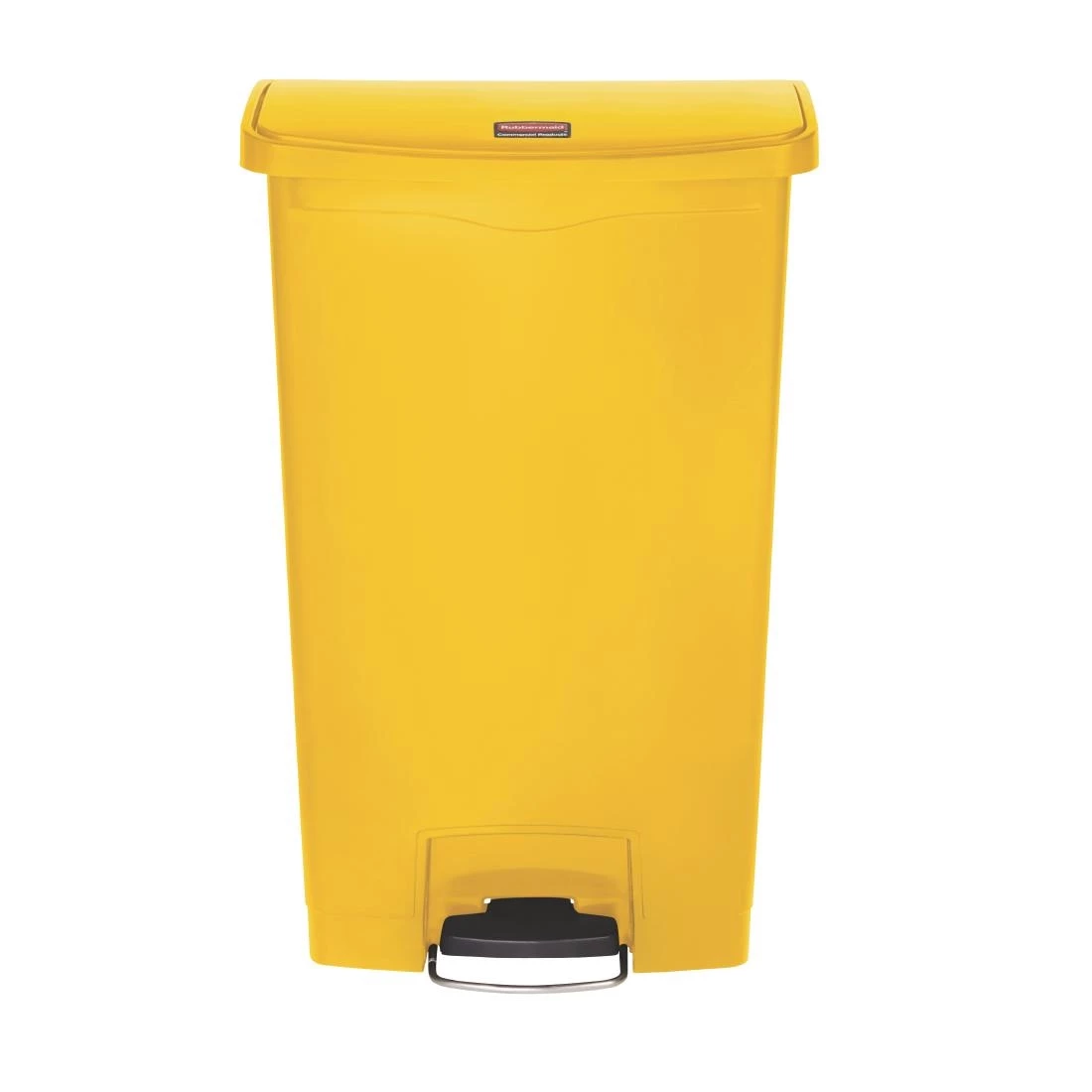 Outlet ✨ Rubbermaid Slim Jim Step On Bin Front Pedal 68Ltr Yellow 🥰 2 Outlet ✨ Rubbermaid Slim Jim Step On Bin Front Pedal 68Ltr Yellow 🥰 - Image 2