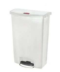 Flash Sale 🧨 Rubbermaid Slim Jim Step On Bin Front Pedal 90Ltr White ❤️