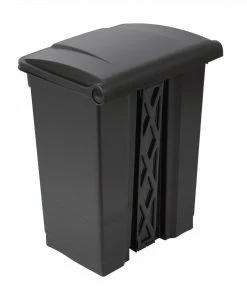Best Sale 😍 Jantex Kitchen Pedal Bin Black 65Ltr 🧨 -Cleaning & Janitorial Supplies Shop cw723 pedalbin4