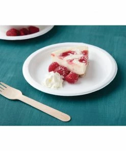 Top 10 🧨 Fiesta Compostable Bagasse Plates Round 179mm (Pack Of 50) 🌟 -Cleaning & Janitorial Supplies Shop cw905 1