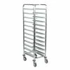 Best deal 🎁 Matfer Bourgeat 12 Tray Cafeteria Trolley Grey 😉