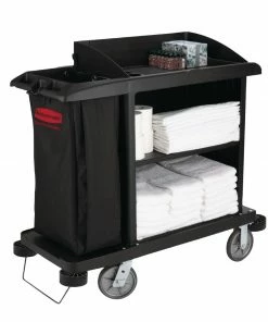 Promo 🌟 Rubbermaid Medium Housekeeping Cart 🥰