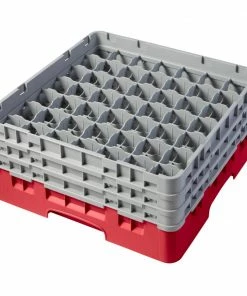 Discount ⭐ Cambro Camrack Red 49 Compartments 🎁