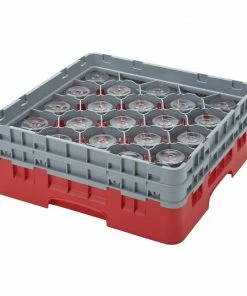 Budget 🎁 Cambro Camrack Red 25 Compartments ✔️
