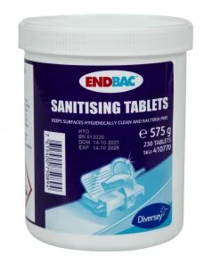 New 👍 Diversey Endbac Sanitising Tablets (Pack Of 230) ❤️ 11 New 👍 Diversey Endbac Sanitising Tablets (Pack Of 230) ❤️ -Cleaning & Janitorial Supplies Shop da005 new22 3346