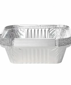 New ๐ Fiesta Recyclable Foil Containers Medium 450ml / 16oz (Pack Of 500) ๐ฅฐ 5 New ๐ Fiesta Recyclable Foil Containers Medium 450ml / 16oz (Pack Of 500) ๐ฅฐ -Cleaning & Janitorial Supplies Shop da086 fiestarectangularfoilcontainer2