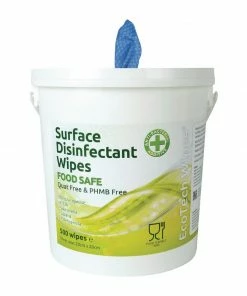 Cheapest 👍 EcoTech Quat-Free Disinfectant Surface Wipes Bucket (500 Pack) ⌛