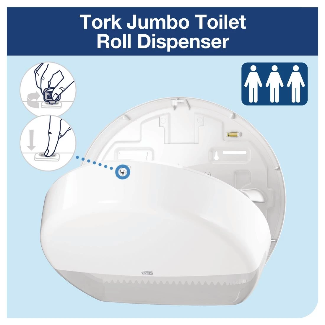Top 10 ⌛ Tork Jumbo Toilet Roll Dispenser White 😍 3 Top 10 ⌛ Tork Jumbo Toilet Roll Dispenser White 😍 - Image 3