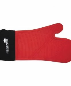 Top 10 🎁 Kitchen Craft MasterClass Seamless Silicone Oven Mitt With Cotton Sleeve 🔔