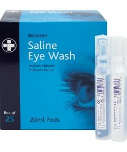 Cheap 😉 Reliance Medical Eye Wash Pods - 20ml (Box 25) 😍