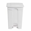 Outlet 💯 Jantex Kitchen Pedal Bin White 45Ltr 🎁