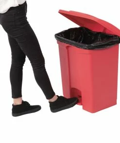 Best deal 👏 Jantex Kitchen Pedal Bin Red 65Ltr 😍 9 Best deal 👏 Jantex Kitchen Pedal Bin Red 65Ltr 😍 -Cleaning & Janitorial Supplies Shop dc710 pedalbin6