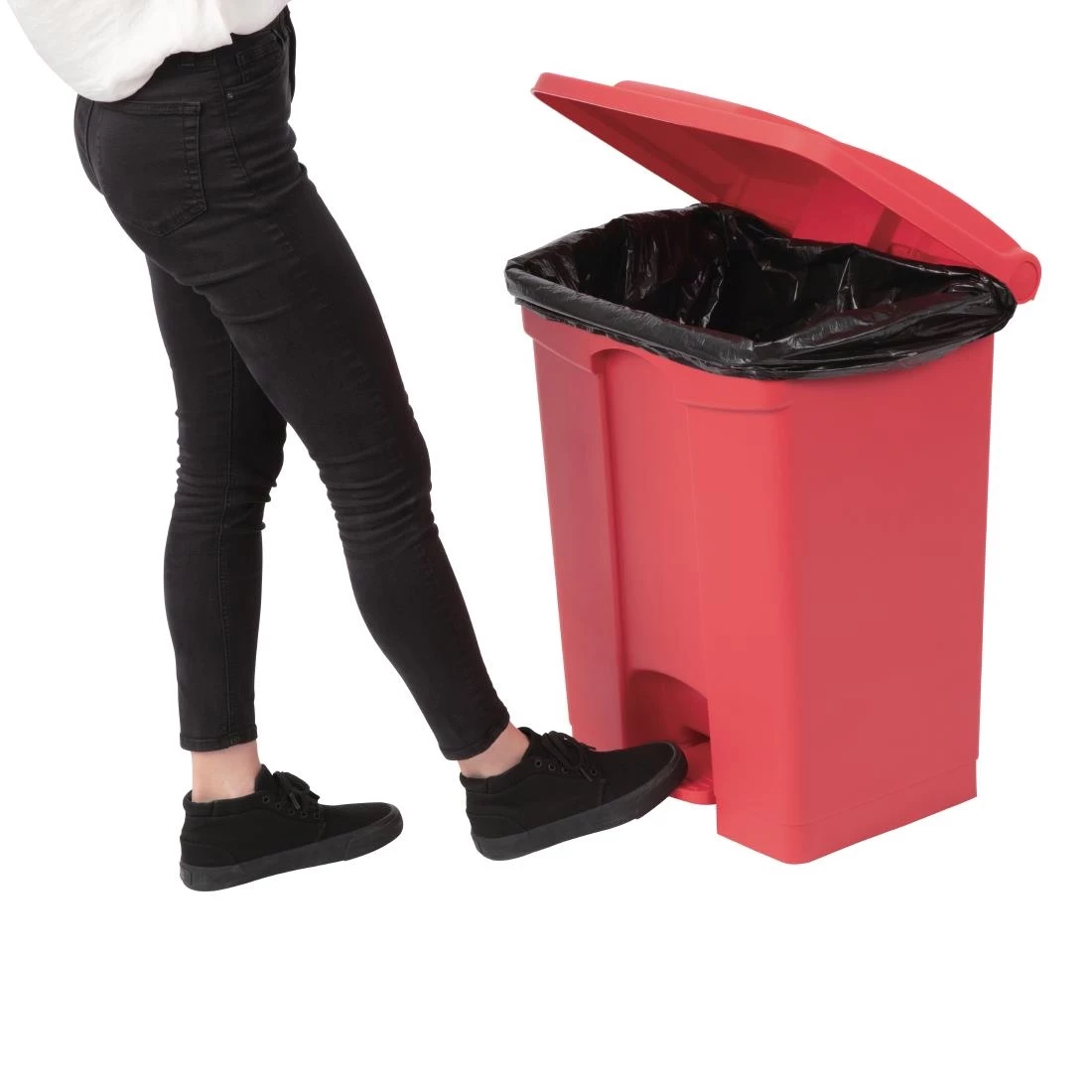 Best deal 👏 Jantex Kitchen Pedal Bin Red 65Ltr 😍 5 Best deal 👏 Jantex Kitchen Pedal Bin Red 65Ltr 😍 - Image 5