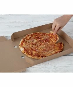 Brand new 😍 Fiesta Compostable Plain Pizza Boxes 12" (Pack Of 100) ✔️ -Cleaning & Janitorial Supplies Shop dc724 2