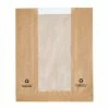 Best Pirce 👏 Fiesta Compostable Food Bags With Glassine Windows (Pack Of 1000) 🎁