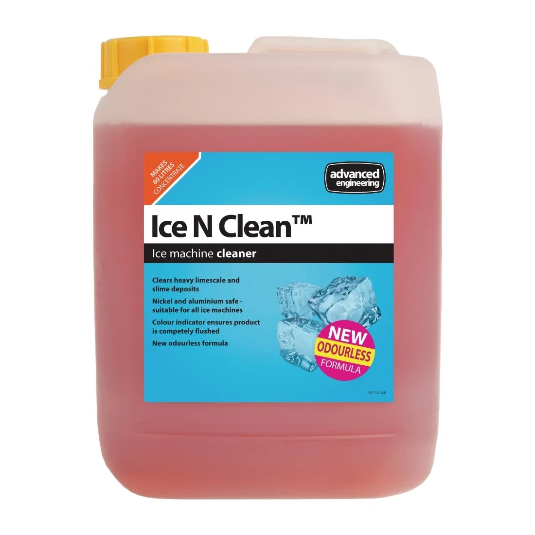 Wholesale 🥰 Advanced Engineering Ice N Clean Ice Machine Cleaner And Disinfectant Concentrate 5Ltr 👏 1 Wholesale 🥰 Advanced Engineering Ice N Clean Ice Machine Cleaner And Disinfectant Concentrate 5Ltr 👏