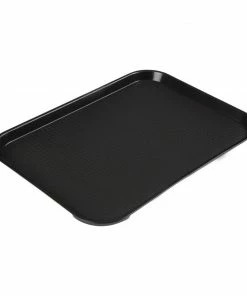 Best deal 🌟 Cambro Polypropylene Fast Food Tray Black 410mm 🎉