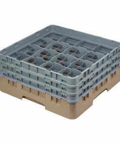 Cheapest 👏 Cambro Camrack Beige 16 Compartments Max Glass Height 174mm ❤️