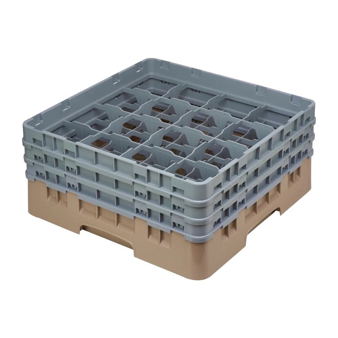 Cheapest 👏 Cambro Camrack Beige 16 Compartments Max Glass Height 174mm ❤️ 1 Cheapest 👏 Cambro Camrack Beige 16 Compartments Max Glass Height 174mm ❤️