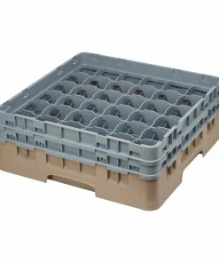 Best reviews of 🥰 Cambro Camrack Beige 36 Compartments Max Glass Height 133mm 👏