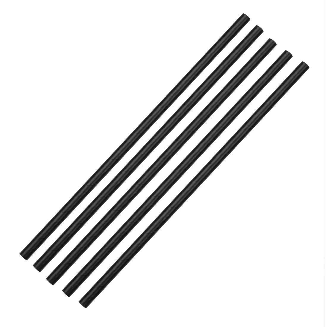 New 🛒 Fiesta Compostable Paper Straws Black (Pack Of 250) ✔️ 2 New 🛒 Fiesta Compostable Paper Straws Black (Pack Of 250) ✔️ - Image 2