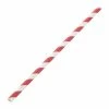 Best reviews of 🔥 Fiesta Compostable Paper Straws Red Stripes (Pack Of 250) 🌟