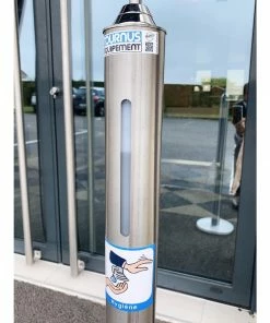 Hot Sale 🎉 Tournus Alcohol Gel Sanitising Post And Dispenser 🎁 11 Hot Sale 🎉 Tournus Alcohol Gel Sanitising Post And Dispenser 🎁 -Cleaning & Janitorial Supplies Shop df112 dispenserpost3