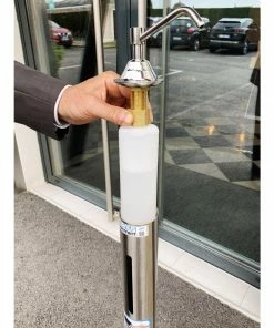 Hot Sale 🎉 Tournus Alcohol Gel Sanitising Post And Dispenser 🎁 13 Hot Sale 🎉 Tournus Alcohol Gel Sanitising Post And Dispenser 🎁 -Cleaning & Janitorial Supplies Shop df112 dispenserpost5