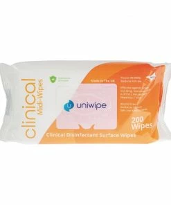 Coupon ๐ Uniwipe Clinical Disinfectant Surface Wipes (Pack Of 200) โ