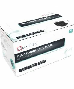 Cheapest ๐ Omnitex Black Type IIR Front Of House Face Masks (Pack Of 50) ๐ 7 Cheapest ๐ Omnitex Black Type IIR Front Of House Face Masks (Pack Of 50) ๐ -Cleaning & Janitorial Supplies Shop df589 box