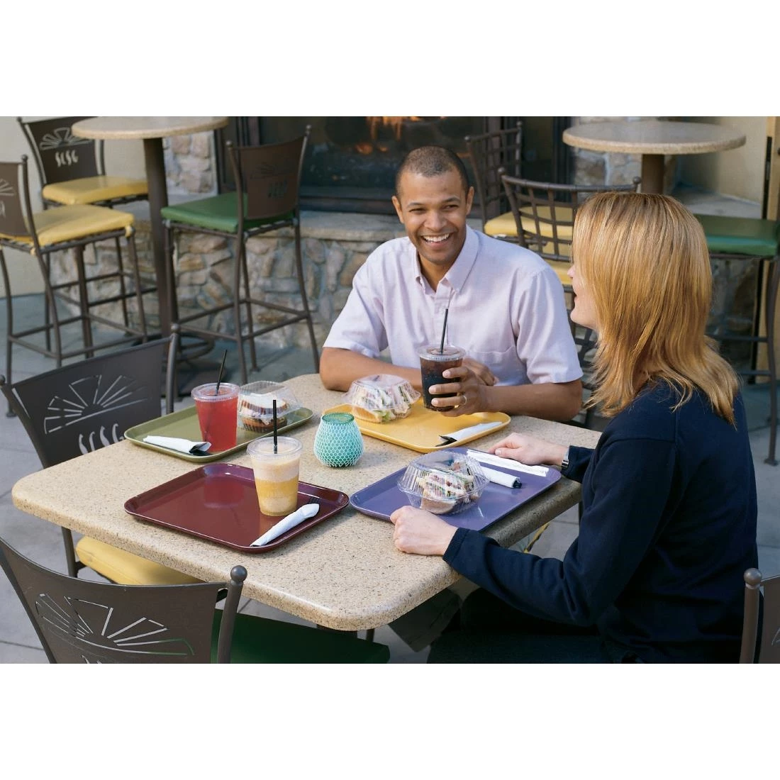 Discount ๐ Cambro Camtray Fibreglass Serving Tray Purple 350 X 270mm โ 2 Discount ๐ Cambro Camtray Fibreglass Serving Tray Purple 350 X 270mm โ - Image 2