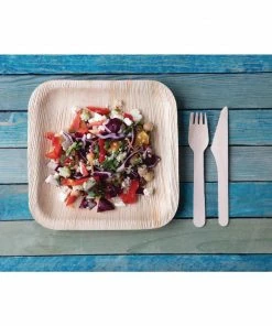 Flash Sale 🥰 Fiesta Compostable Palm Leaf Plates Square 200mm (Pack Of 100) 😍 10 Flash Sale 🥰 Fiesta Compostable Palm Leaf Plates Square 200mm (Pack Of 100) 😍 -Cleaning & Janitorial Supplies Shop dk376 1