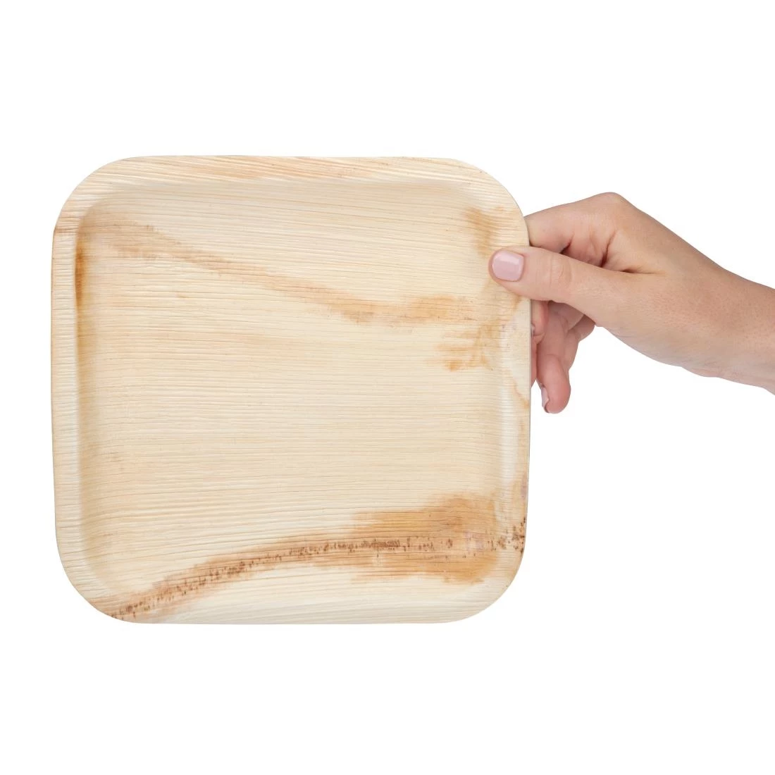 Flash Sale 🥰 Fiesta Compostable Palm Leaf Plates Square 200mm (Pack Of 100) 😍 3 Flash Sale 🥰 Fiesta Compostable Palm Leaf Plates Square 200mm (Pack Of 100) 😍 - Image 3