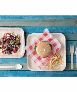 Wholesale 🎉 Fiesta Compostable Disposable Wooden Forks (Pack Of 100) 😉 -Cleaning & Janitorial Supplies Shop dk376 dk381 cd904 cd903 cd902