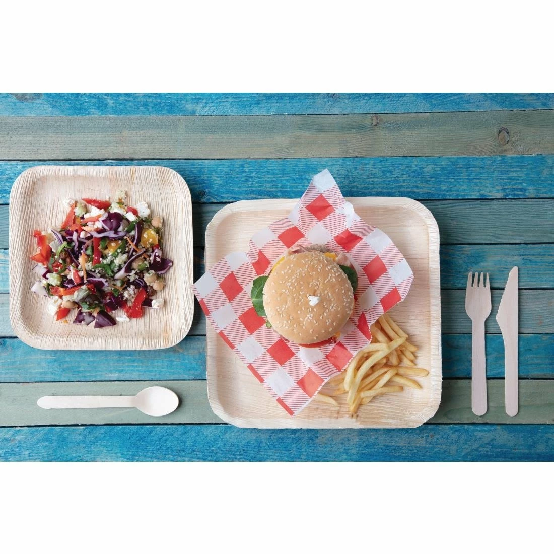 Flash Sale 🥰 Fiesta Compostable Palm Leaf Plates Square 200mm (Pack Of 100) 😍 9 Flash Sale 🥰 Fiesta Compostable Palm Leaf Plates Square 200mm (Pack Of 100) 😍 - Image 9