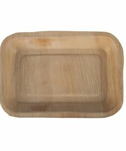Best reviews of 🛒 Fiesta Compostable Deep Palm Leaf Plates Rectangular 250mm (Pack Of 100) 🛒
