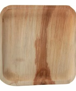 Buy ✨ Fiesta Compostable Palm Leaf Plates Square 250mm (Pack Of 100) 🎉