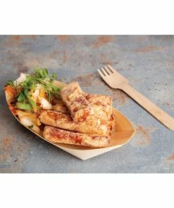 Wholesale 🎉 Fiesta Compostable Disposable Wooden Forks (Pack Of 100) 😉 -Cleaning & Janitorial Supplies Shop dk387 cd903 lifestyle