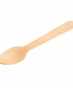 Best Sale ๐ Fiesta Compostable Wooden Teaspoons (Pack Of 100) โจ 8 Best Sale ๐ Fiesta Compostable Wooden Teaspoons (Pack Of 100) โจ -Cleaning & Janitorial Supplies Shop dk398 woodenspoon3