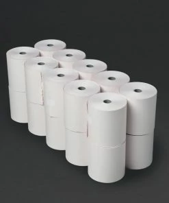 Buy ✨ Olympia Non-Thermal 2ply White And Pink Till Roll 76 X 71mm (Pack Of 20) 🎁