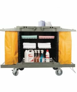 Hot Sale 🛒 Jantex Housekeeping Trolley ✨ 9 Hot Sale 🛒 Jantex Housekeeping Trolley ✨ -Cleaning & Janitorial Supplies Shop dl011 mg 3753