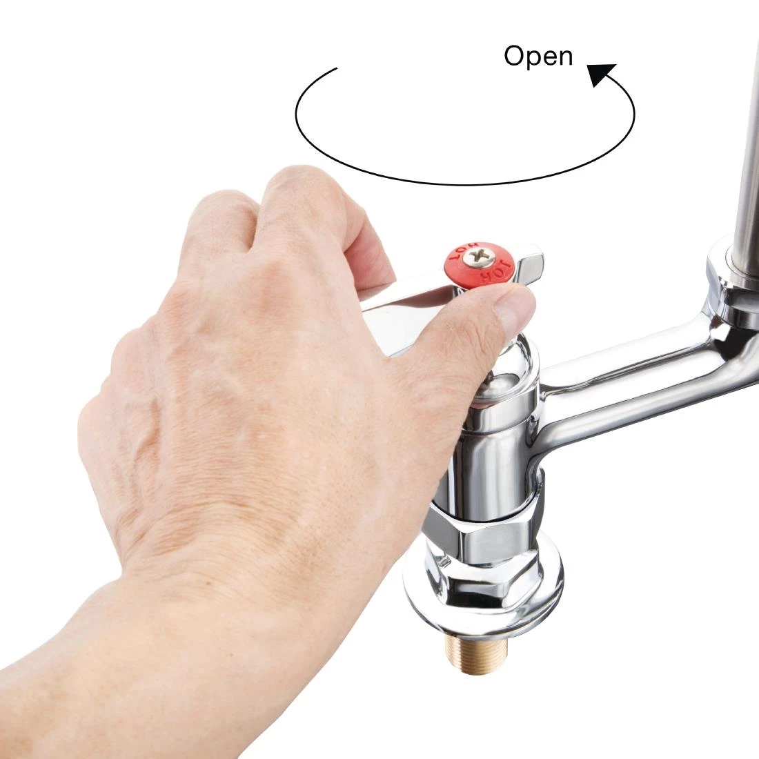 Discount π Vogue Twin Pedestal Mini Pre-Rinsers π 4 Discount π Vogue Twin Pedestal Mini Pre-Rinsers π - Image 4