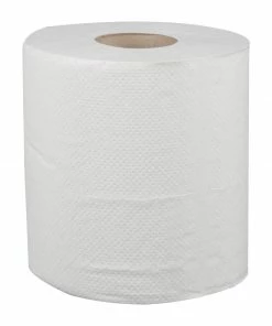Budget 👏 Jantex Centrefeed White Rolls 2-Ply 120m (Pack Of 6) 🔔 -Cleaning & Janitorial Supplies Shop dl920 2