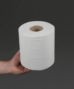 Best Sale 👍 Jantex Centrefeed White Roll (Pack Of 18) ❤️ -Cleaning & Janitorial Supplies Shop dl920 4 1