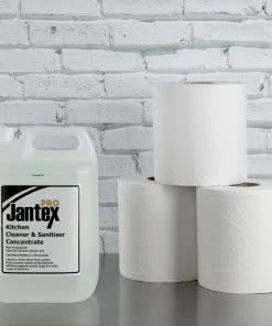 Budget 👏 Jantex Centrefeed White Rolls 2-Ply 120m (Pack Of 6) 🔔 -Cleaning & Janitorial Supplies Shop dl920 ls1