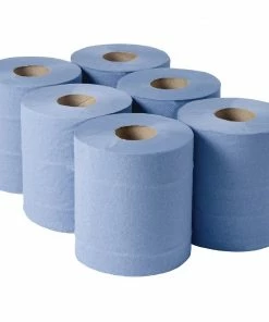 Best reviews of 👍 Jantex Centrefeed Blue Rolls 2-Ply 120m (Pack Of 6) ❤️